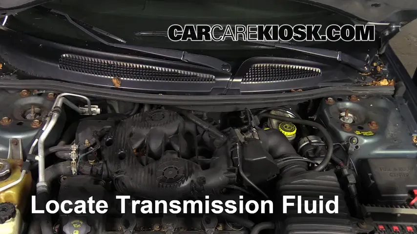 2006 Dodge Stratus SXT 2.7L V6 Transmission Fluid Check Fluid Level